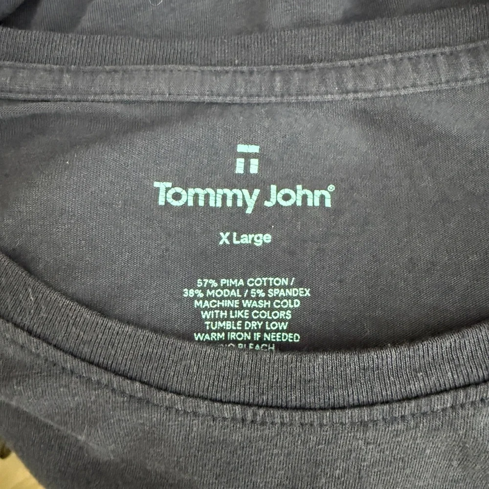 Pre-Owne Men's Tommy John second skin crew neck soft t-shirt size X-Large - Picture 6 of 6